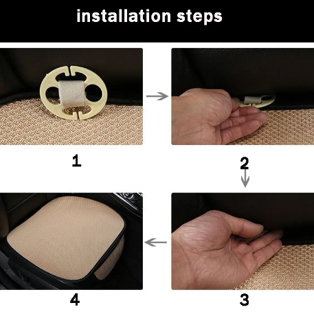 Davriel - シルク製カーシートクッション