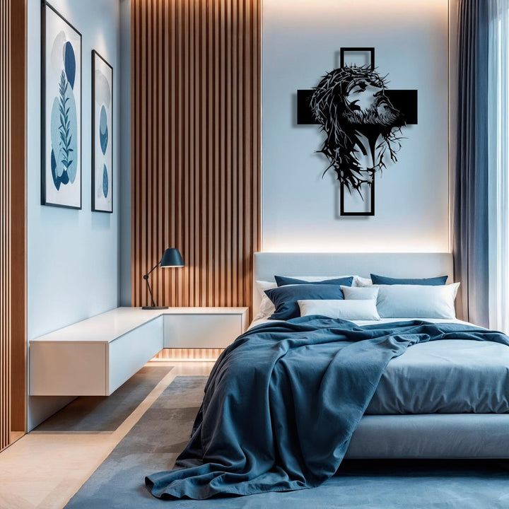 Cyras - イエスの十字架 メタルウォールアート