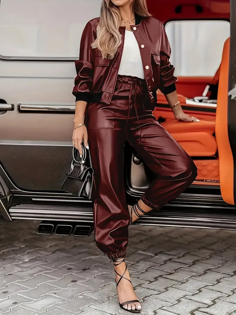 Erelisse - エレガントなカジュアル2ピースセット