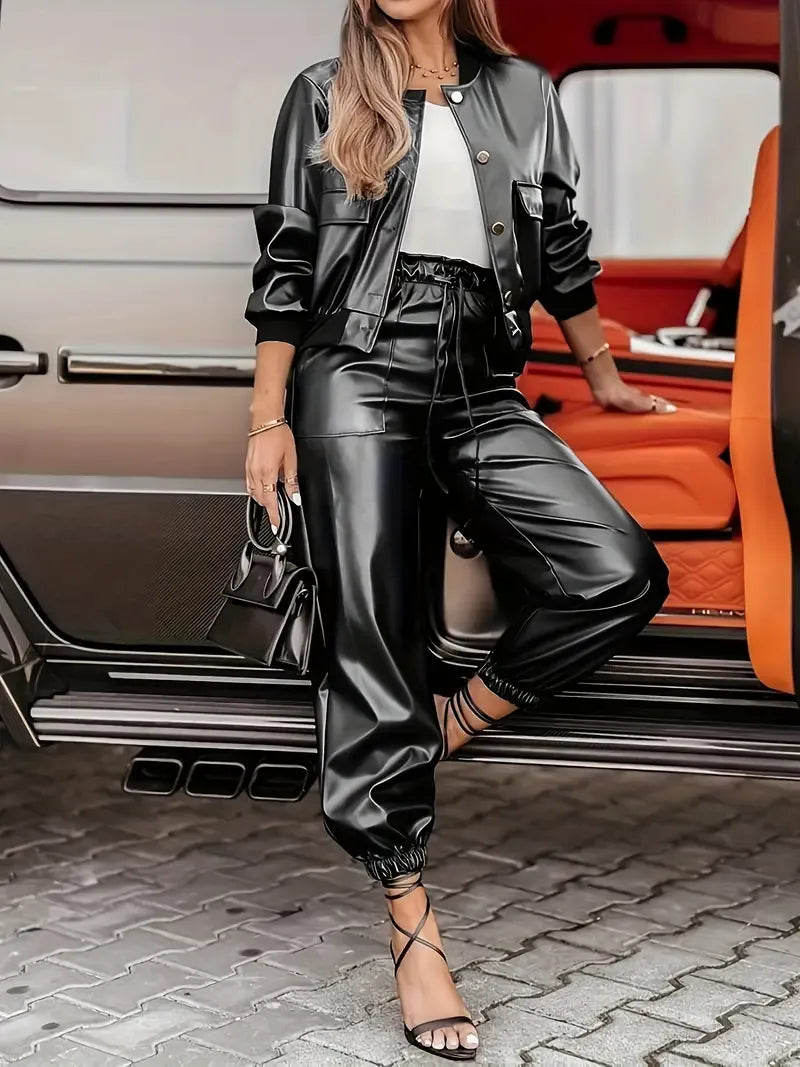 Erelisse - エレガントなカジュアル2ピースセット