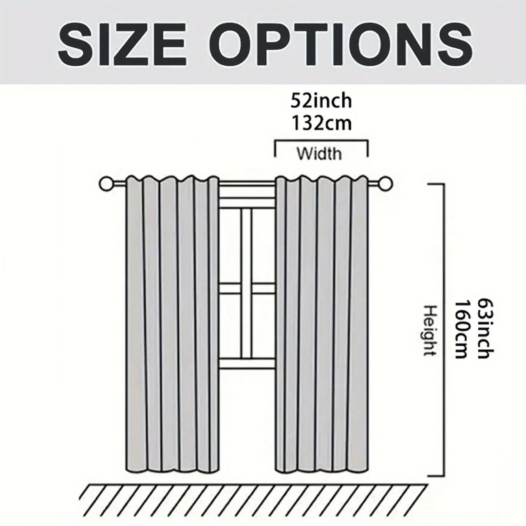 Ashvina - クリスマス装飾カーテン