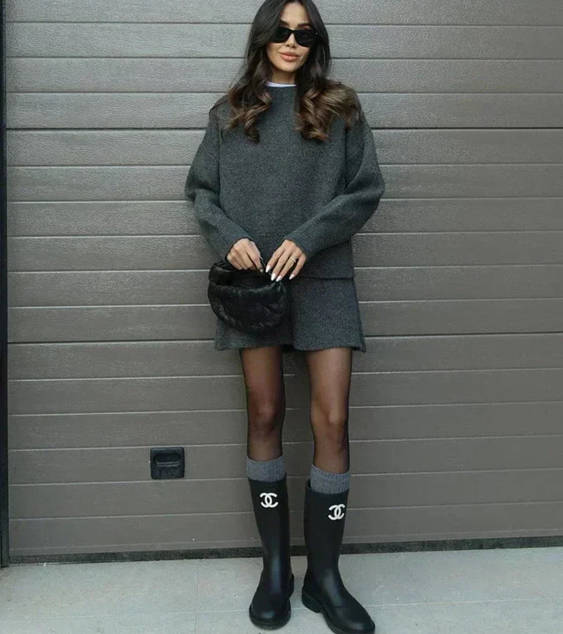 Brenessa - エレガントカジュアル2ピースセット