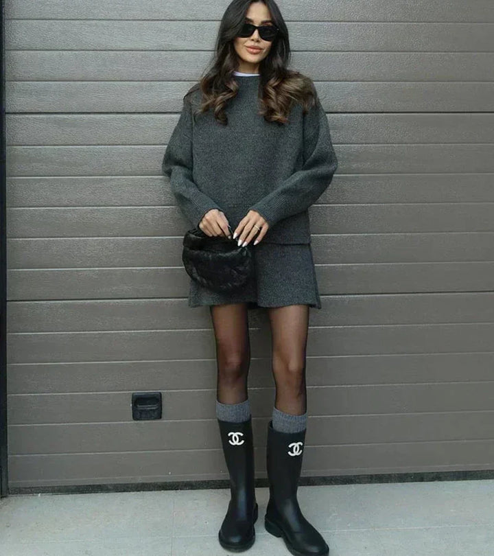 Brenessa - エレガントカジュアル2ピースセット