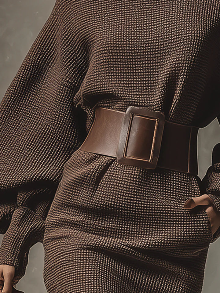 Inyellea - スタイリッシュカジュアルセータードレス