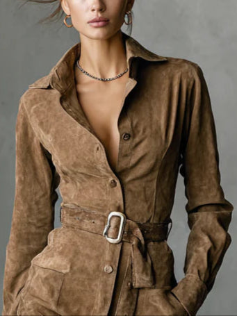 Alindrae - エレガントカジュアルミニドレス